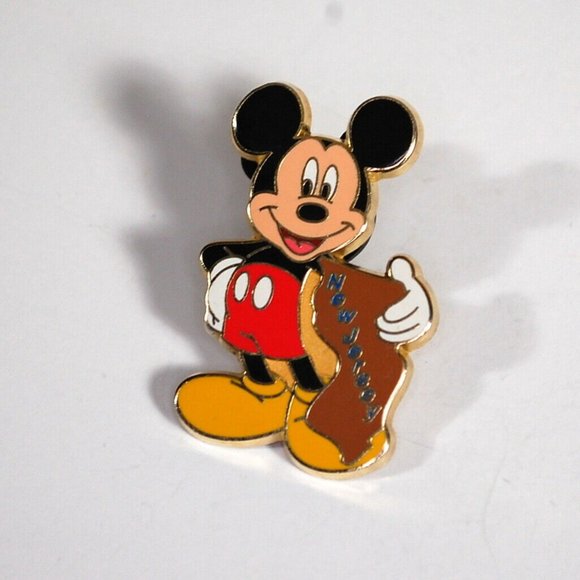 Disney Mickey Mouse New Jersey State Pin - Picture 1 of 2